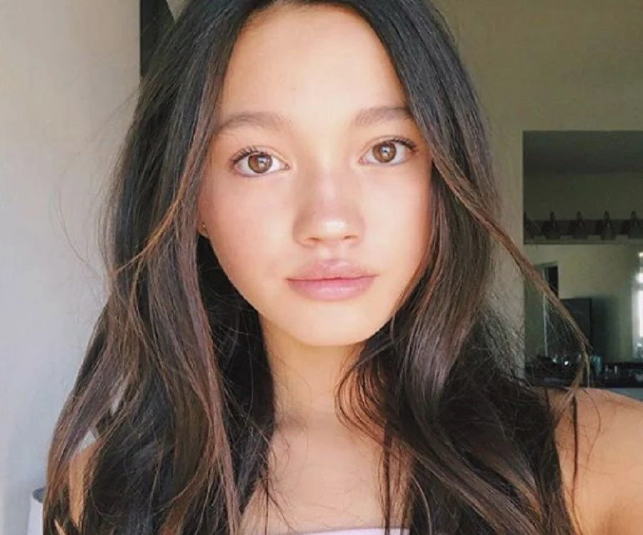 Lily Chee, captured in a collage of facts, offering insights into her life, career, and captivating journey in the entertainment and fashion industry.